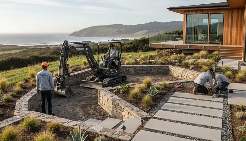Landscaping services in Santa Rosa, CA for residential and commercial outdoor maintenance