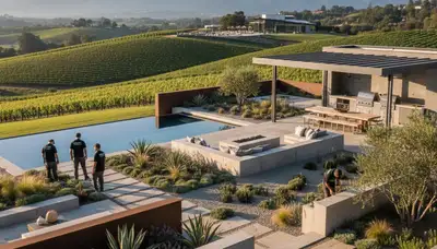 Landscaping services in Santa Rosa, CA for residential and commercial property maintenance