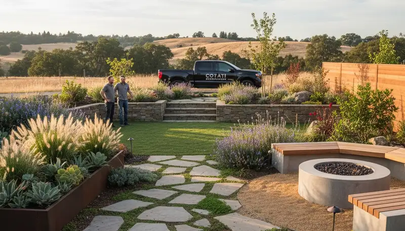 Santa Rosa, CA landscaping services for residential yards and garden maintenance