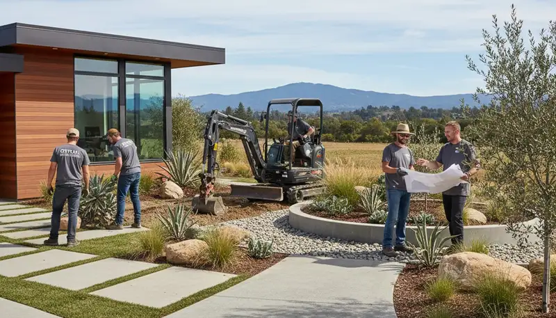 Landscaping services in Santa Rosa, CA for residential and commercial properties