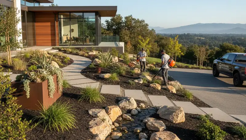 Landscaping service in Santa Rosa, CA for residential and commercial properties