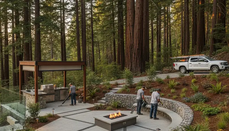 Landscaping services in Santa Rosa, CA for residential and commercial properties
