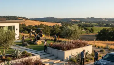 Landscaping service in Santa Rosa, CA by landscapingsantarosaca.com