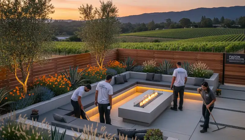 Landscaping services in Santa Rosa, CA for residential and commercial outdoor maintenance