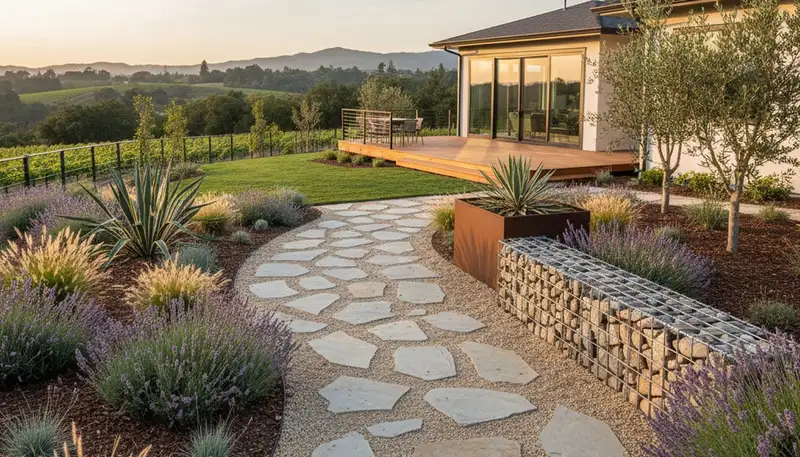 Landscaping service in Santa Rosa, CA for residential yards and outdoor property maintenance