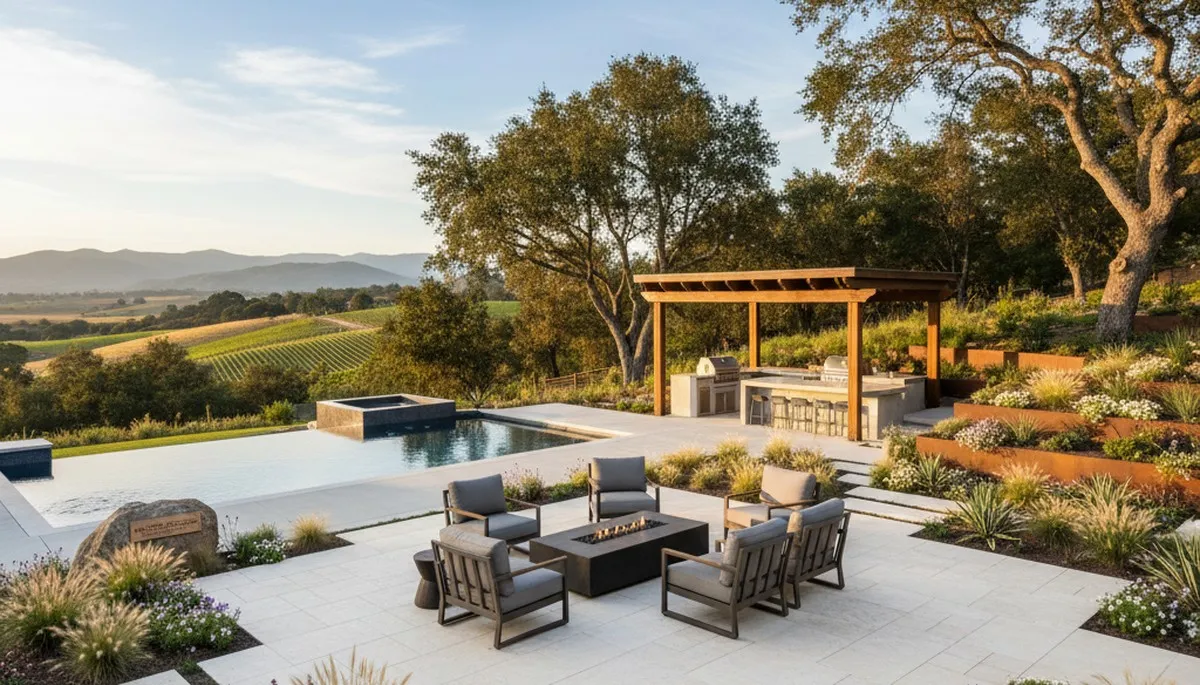 Landscaping service in Santa Rosa, CA for residential and commercial outdoor maintenance