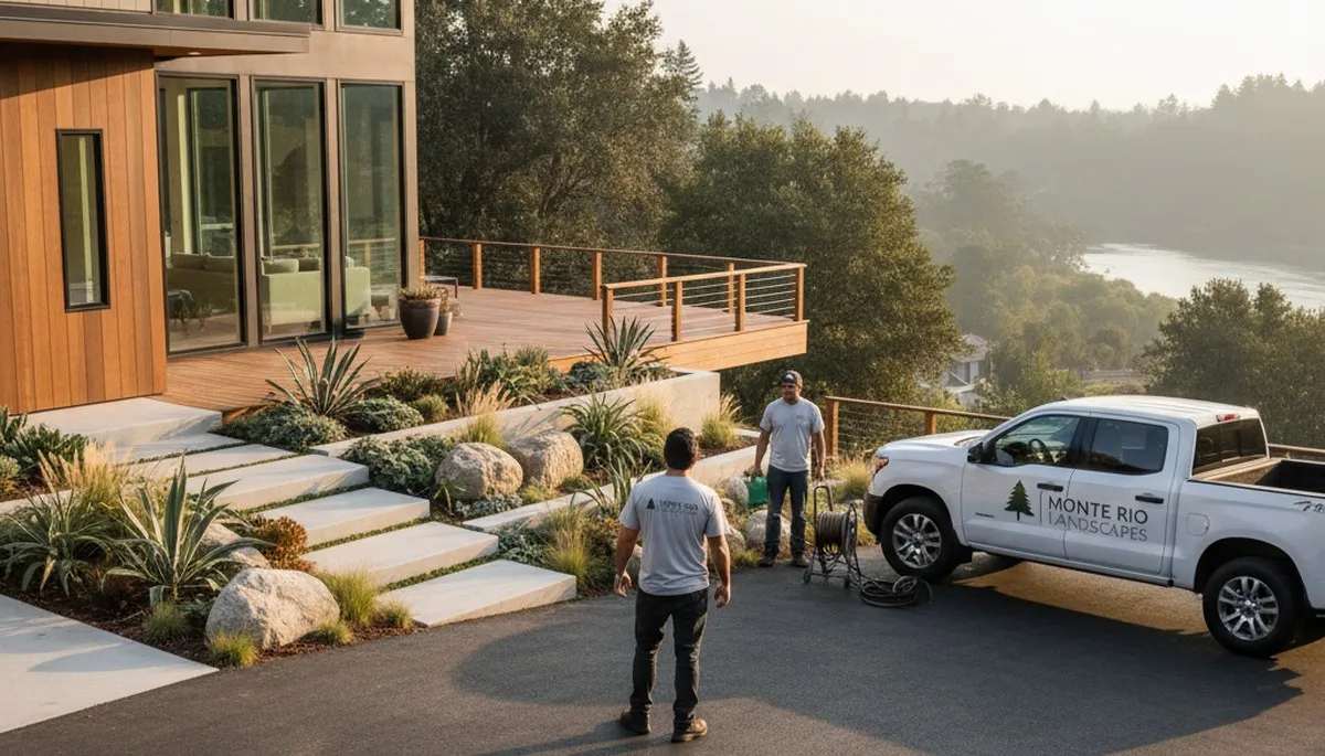 Landscaping services in Santa Rosa, CA for residential and commercial outdoor property care